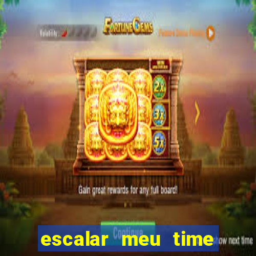 escalar meu time de futebol